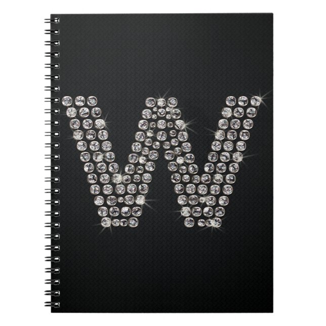 Cuaderno bling - W (Frente)