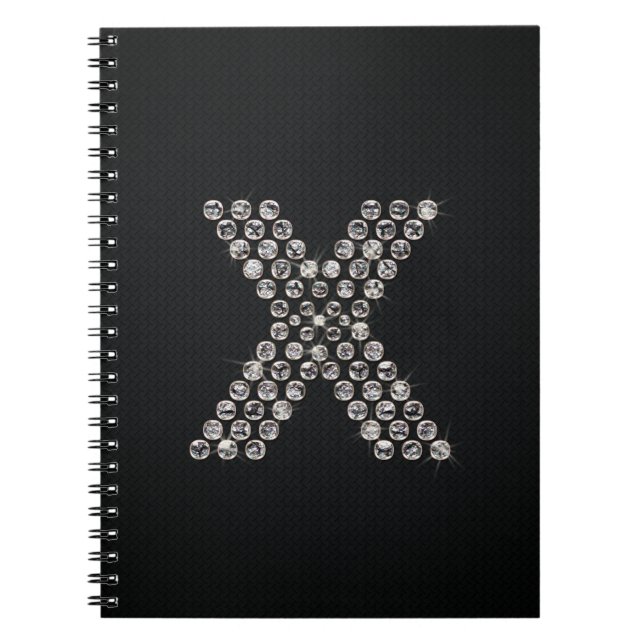 Cuaderno bling - X (Frente)