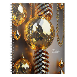 Cuaderno ¡Blink! Hermosas joyas de caos en oro