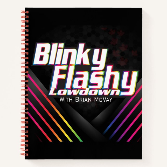 Cuaderno Blinky Flashy NOTEBOOK (Anverso)