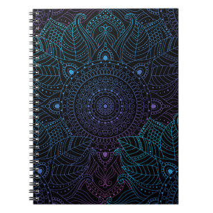 Cuaderno Bliss árabe: Magia Mandala Oriental