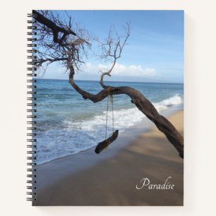 Cuaderno Bloc de fotos de destilación de paraíso marino