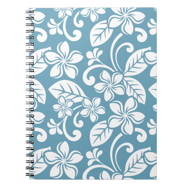 Cuaderno Bloc de fotos en espiral ISLAND PLUMERIA (AZUL ESL (Frente)