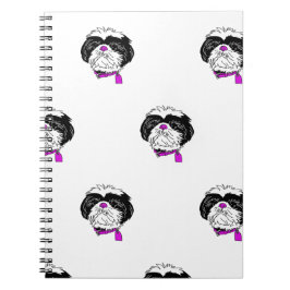 Cuaderno Bloc de fotos espiral Shih Tzu