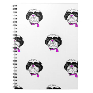 Cuaderno Bloc de fotos espiral Shih Tzu