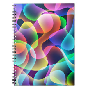 Cuaderno Bloc de fotos/Resumen multicolor