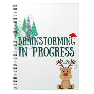 Cuaderno Bloc de ideas de navidades en curso