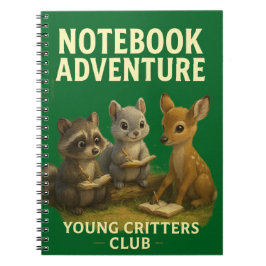 Cuaderno Bloc de notas #2 de Critters - "Aventura para port