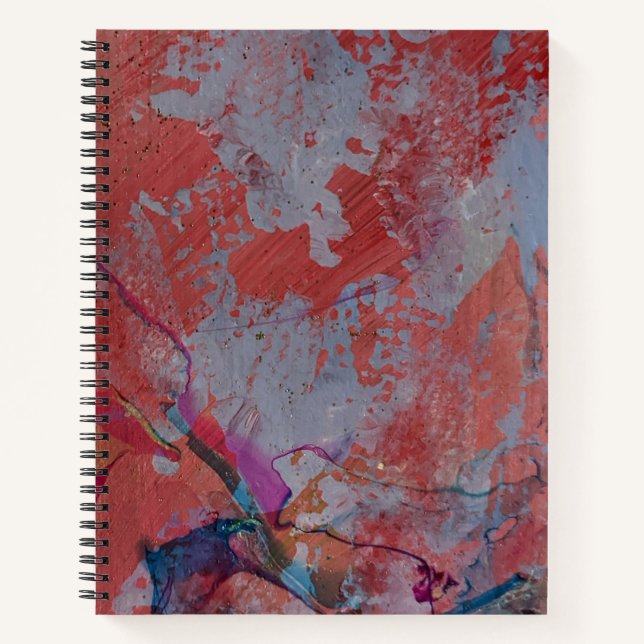 Cuaderno Bloc de notas abstracto (Anverso)