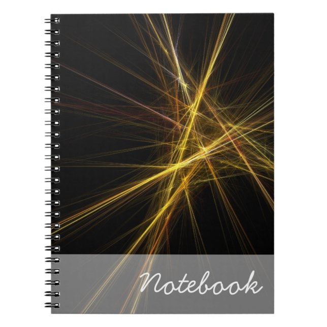 Cuaderno Bloc de notas abstracto (Frente)