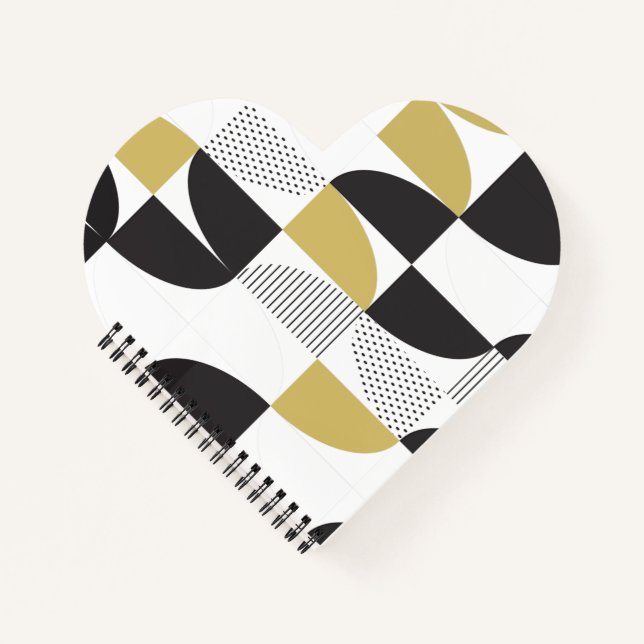 Cuaderno Bloc de notas abstracto colorido (Anverso)