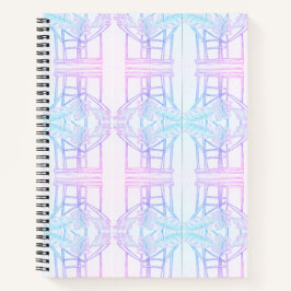 Cuaderno Bloc de notas abstracto de entrelazado