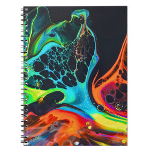 Cuaderno Bloc de notas abstracto elegante