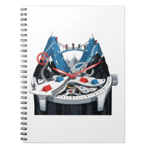 Cuaderno Bloc de notas Adventure in Time Mountain
