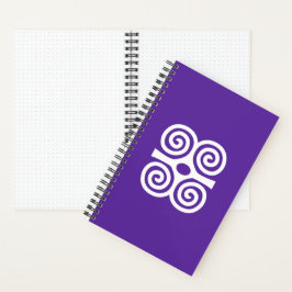 Cuaderno Bloc de notas Africano Adinkra