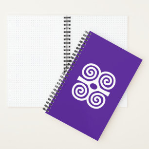 Cuaderno Bloc de notas Africano Adinkra