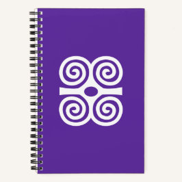 Cuaderno Bloc de notas Africano Adinkra