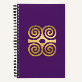 Cuaderno Bloc de notas Africano Adinkra