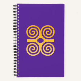 Cuaderno Bloc de notas Africano Adinkra