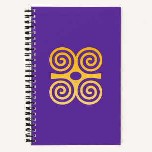 Cuaderno Bloc de notas Africano Adinkra