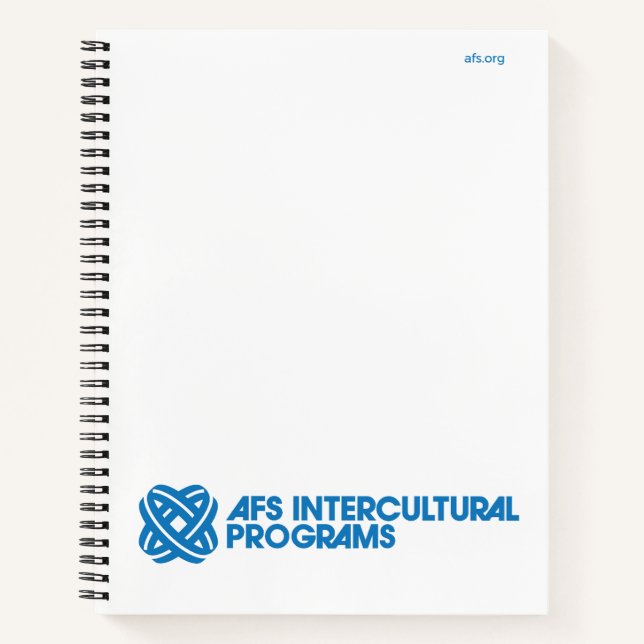 Cuaderno Bloc de notas AFS (Anverso)