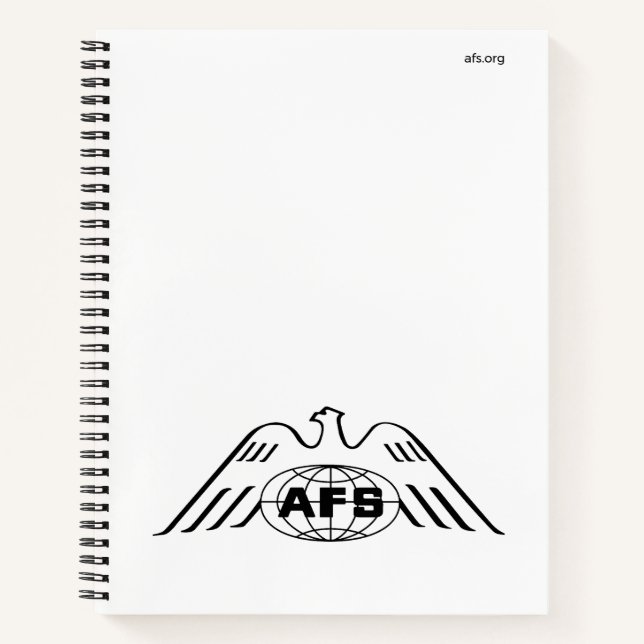 Cuaderno Bloc de notas AFS (Anverso)