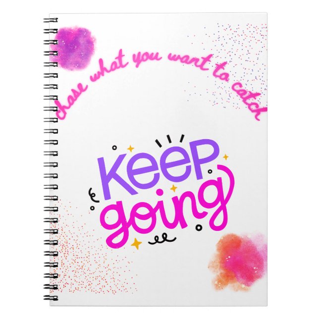 Cuaderno bloc de notas agradable (Frente)