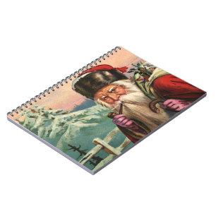 Cuaderno Bloc de notas alpino de Santa