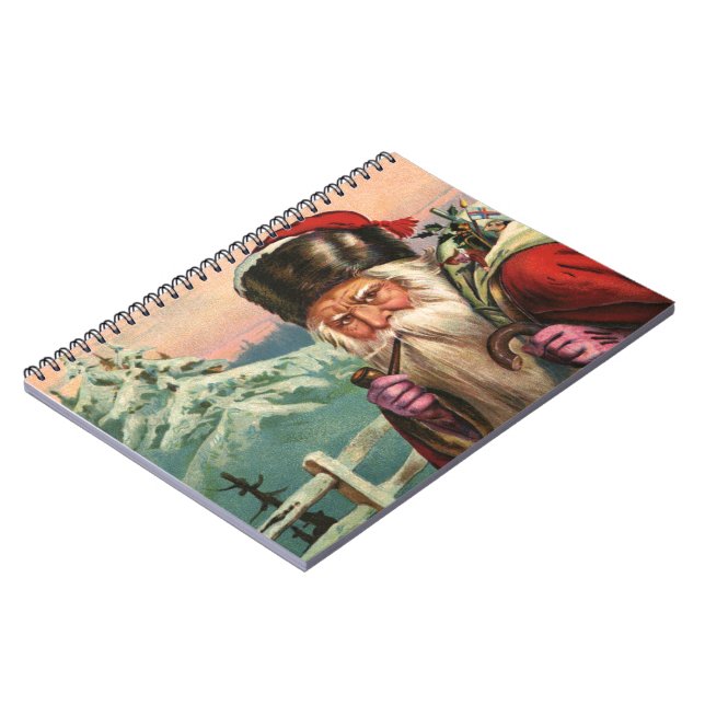 Cuaderno Bloc de notas alpino de Santa (Lado Izquierdo)