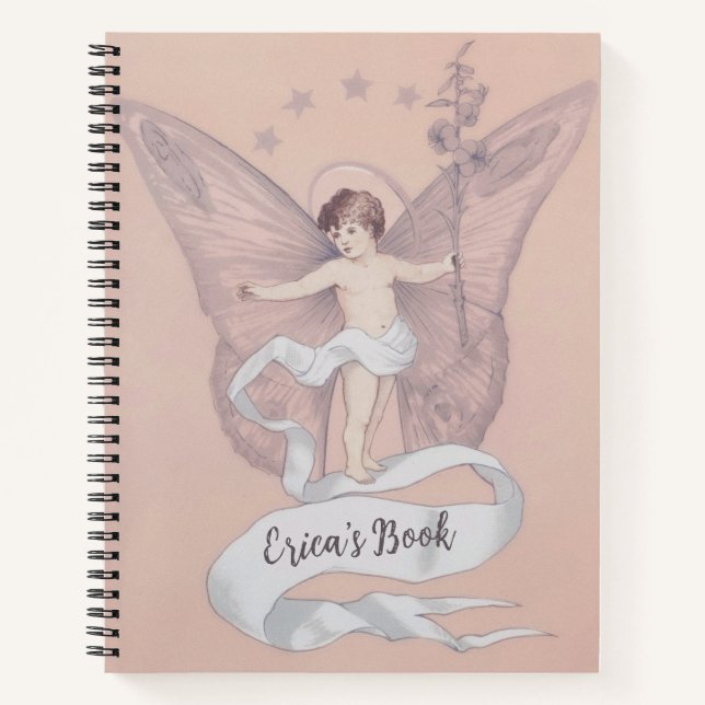 Cuaderno Bloc de notas Ángel Espiral (Anverso)