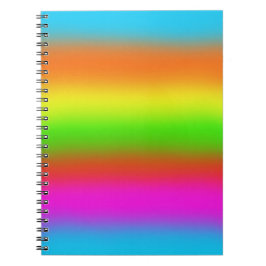 Cuaderno Bloc de notas arco iris