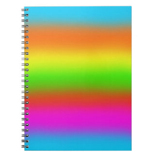 Cuaderno Bloc de notas arco iris