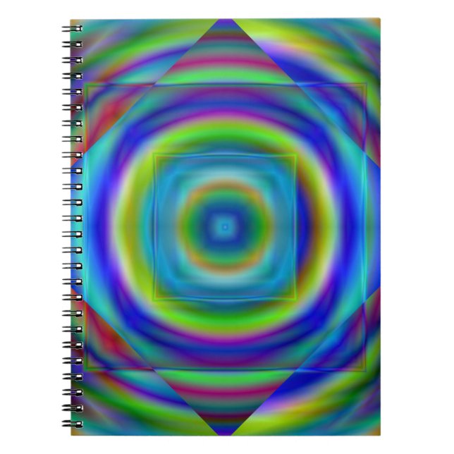 Cuaderno Bloc de notas arco iris (Frente)