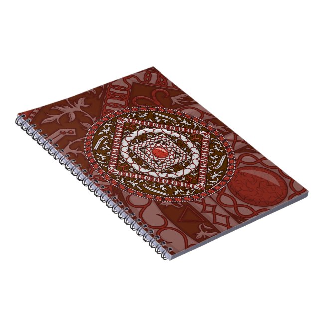 Cuaderno Bloc de notas Aries Mandala (Lado Derecho)