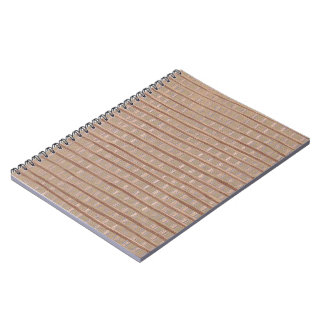 Cuaderno Bloc de notas artístico de pintura de Tan Burlap