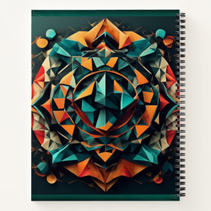 Cuaderno Bloc de notas audaz inspirado en Mandala