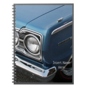 Cuaderno Bloc de notas azul clásico