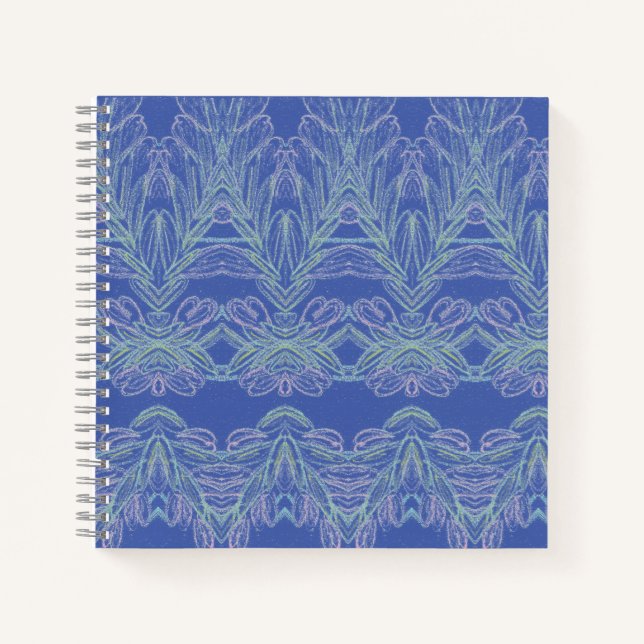 Cuaderno Bloc de notas azul suave (Anverso)