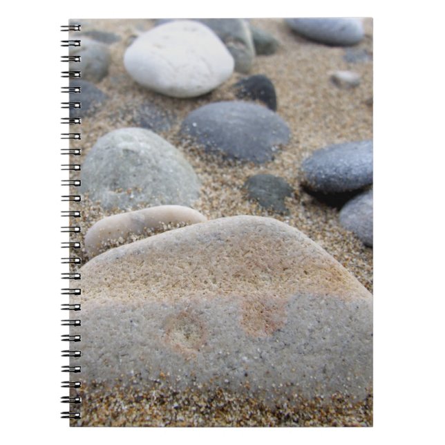 Cuaderno Bloc de notas Beach Pebbles (Frente)