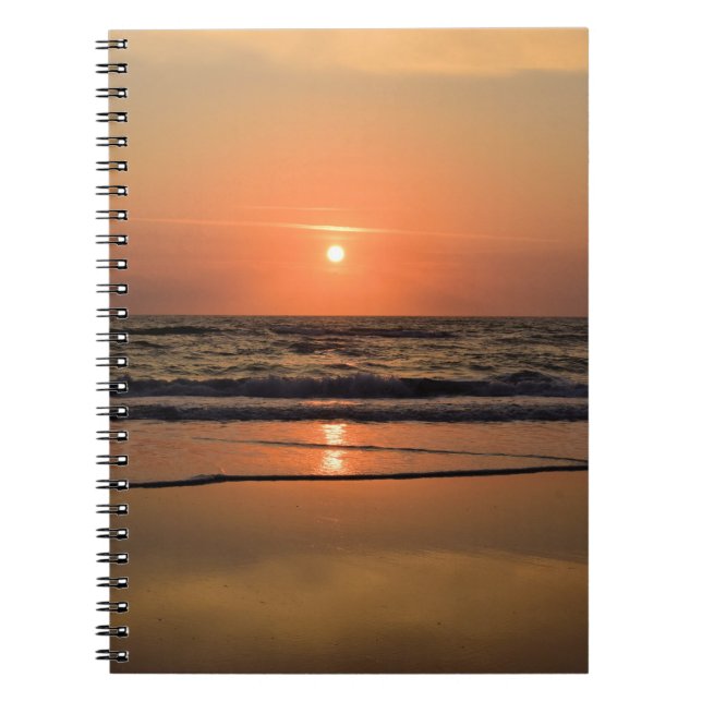 Cuaderno Bloc de notas Beach Sunrise (Frente)