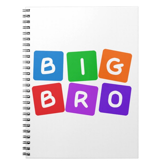 Cuaderno bloc de notas Big Bro (Frente)