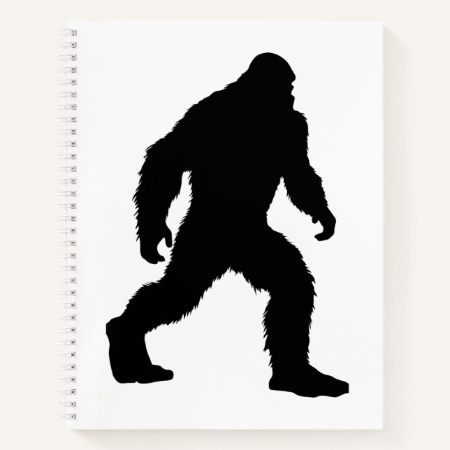 Cuaderno Bloc de notas Bigfoot Sasquatch (Anverso)