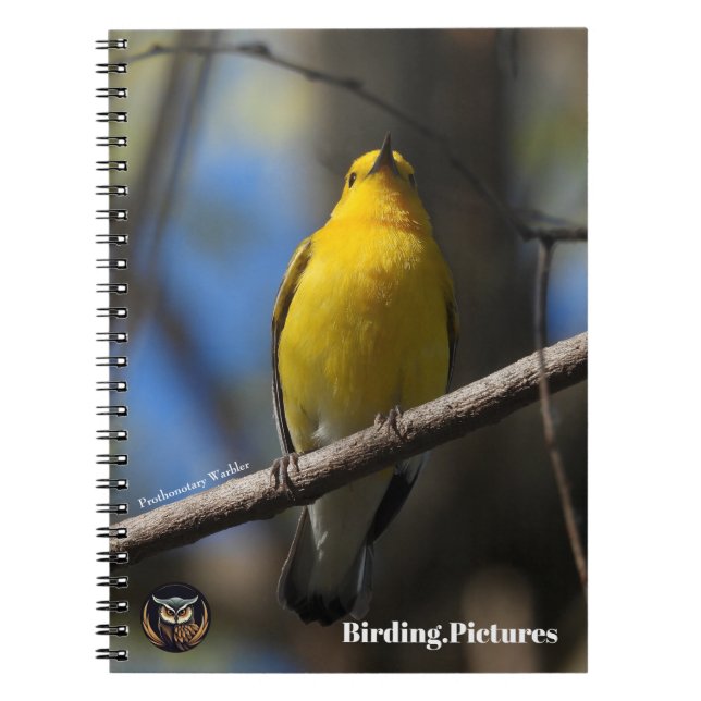 Cuaderno Bloc de notas Birding.Pictures (Frente)