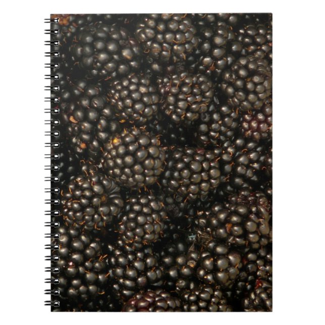 Cuaderno Bloc de notas Blackberries (Frente)