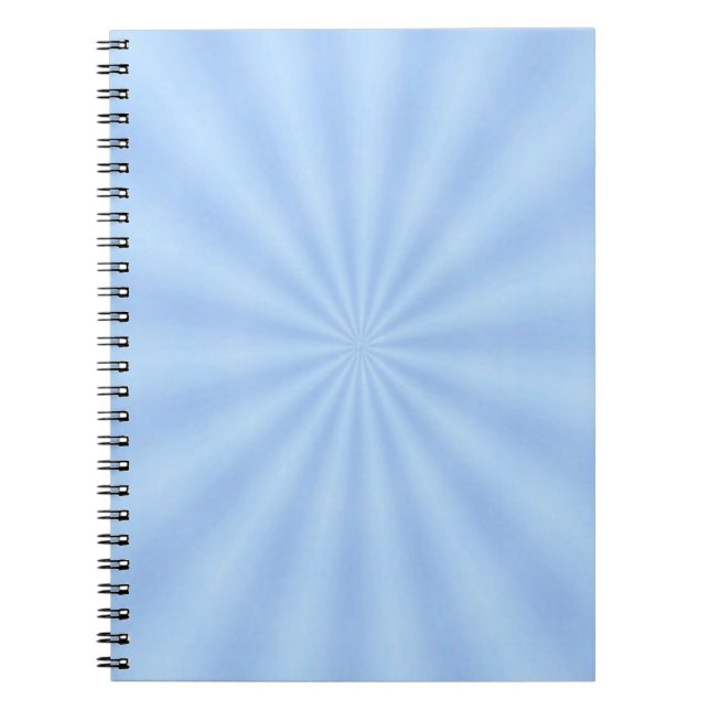 Cuaderno Bloc de notas Blue Starburst (Frente)