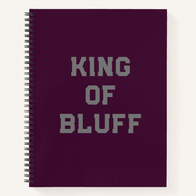 Cuaderno Bloc de notas Bluff King Spiral (Anverso)