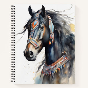 Cuaderno Bloc de notas Boho Horse