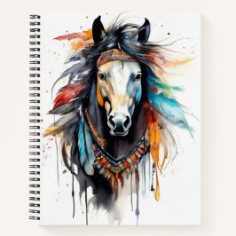 Cuaderno Bloc de notas Boho Horse