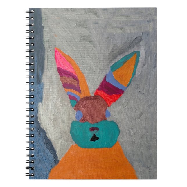Cuaderno Bloc de notas Bonnie Bunnie Spiral - Creativamente (Frente)