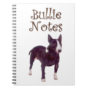 Cuaderno Bloc de notas Bull Terrier